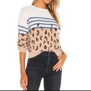 Cyndi Leopard Sweater by cupcakes and cashmere